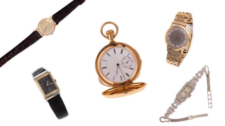 Collectible Vintage Watches in the January Auction