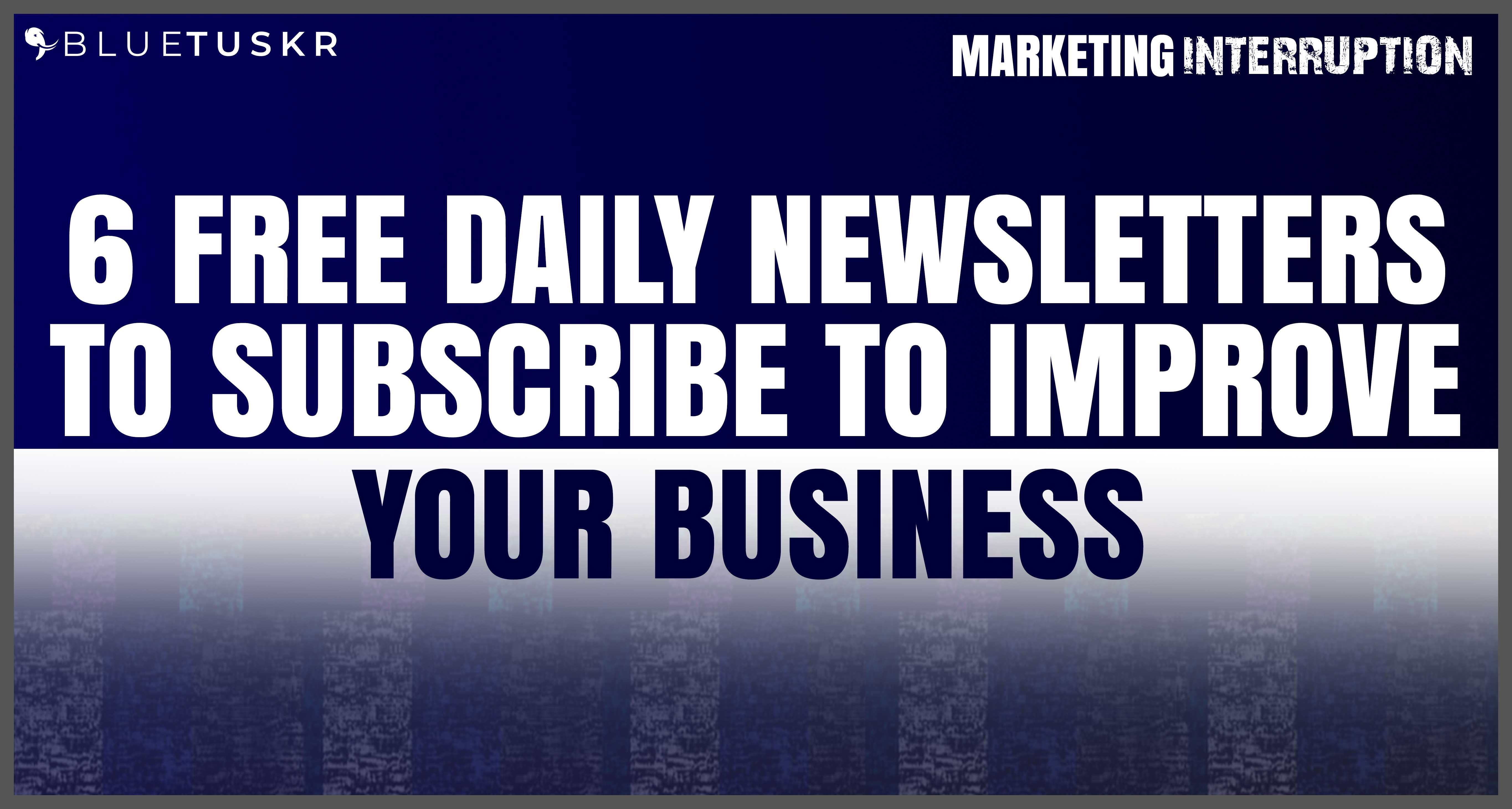 daily newsletter free subscription
