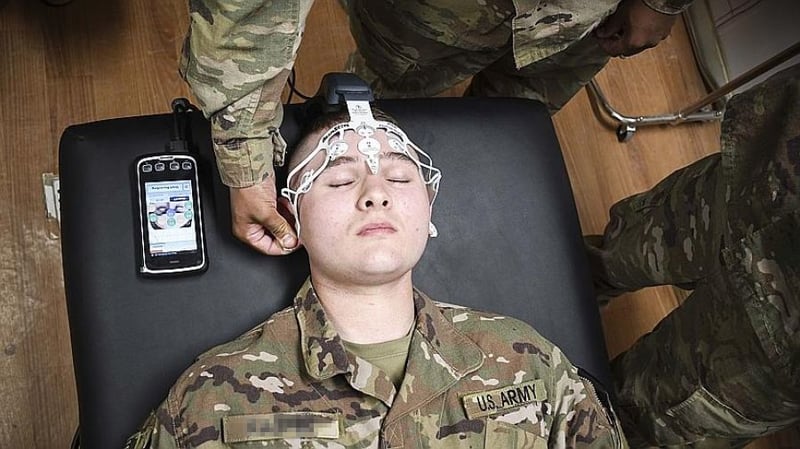 BrainScope on solider in Afghanistan 