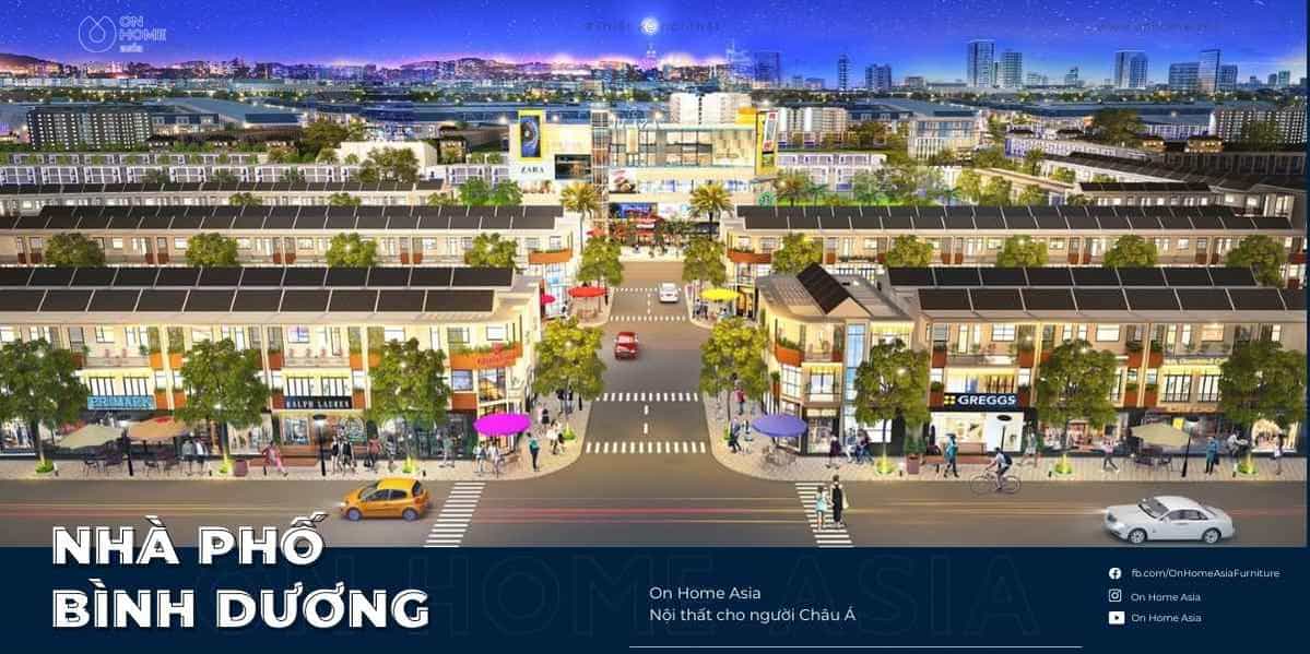 10+ Dự án nhà phố Bình Dương hot nhất 2022