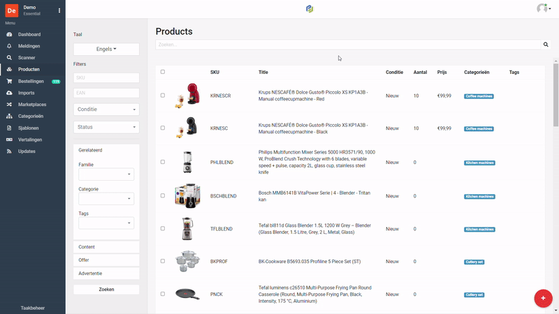 ProductFlow - Verkopen zonder marketplace - Verkopen via een webshop - Ecommerce