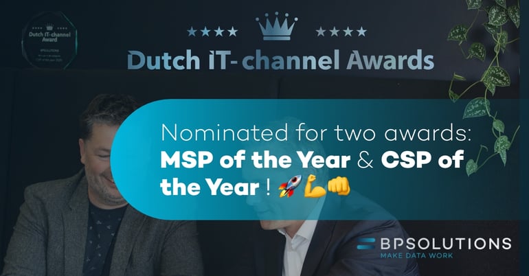 BPSOLUTIONS nominated voor CSP and MSP of the Year 2021!