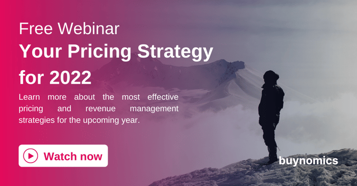 Webinar on Your Pricing Strategy for 2022