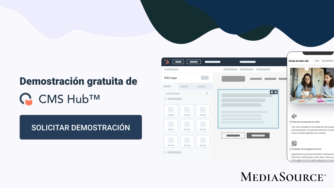 Demostración de CMS Hub