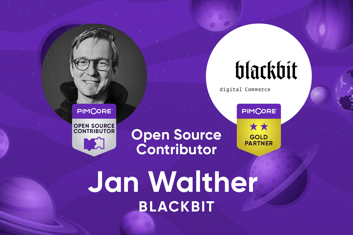 Pimcore Contributor of the Month Jan Walther von Blackbit