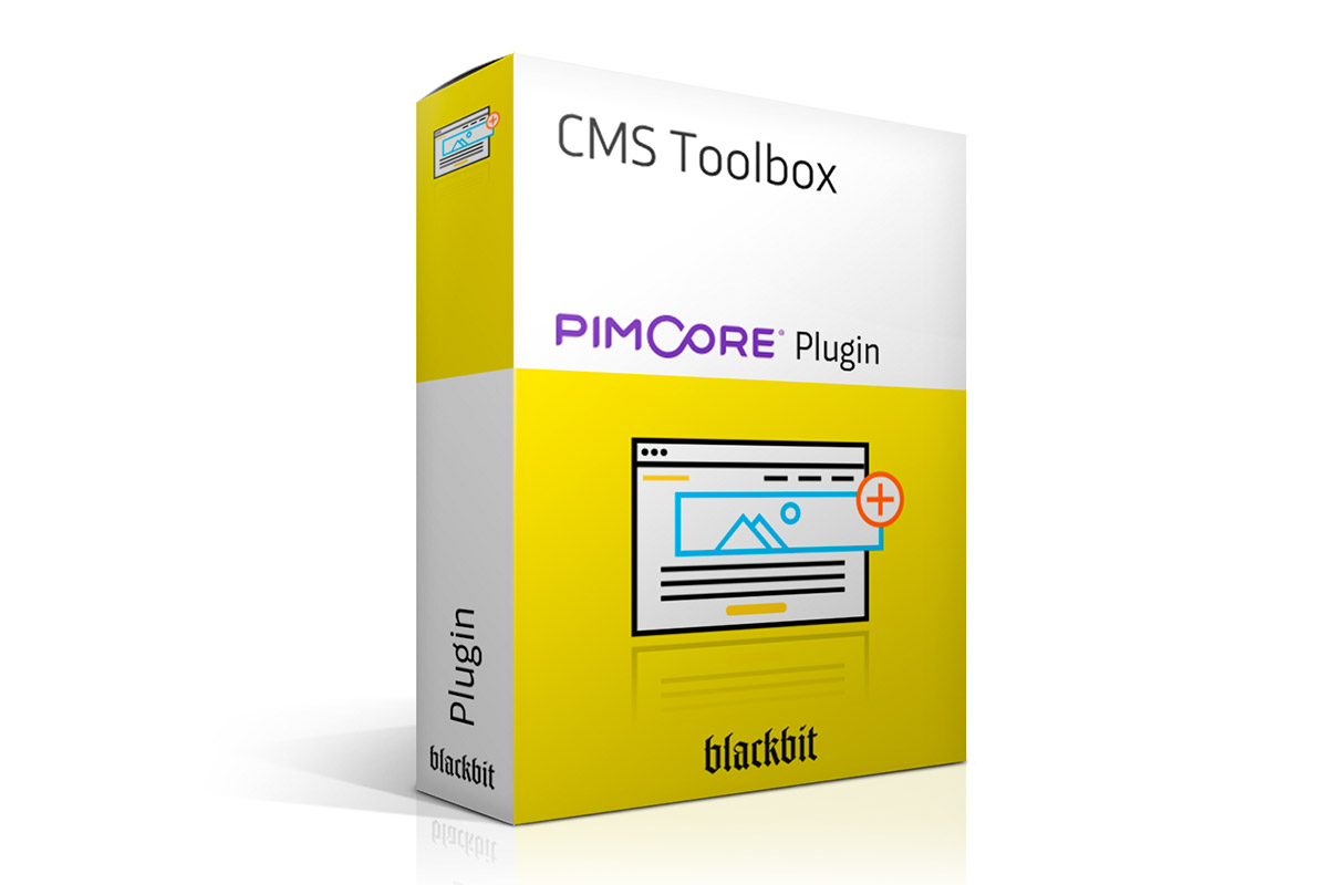 Pimcore CMS Toolbox Plugin von Blackbit