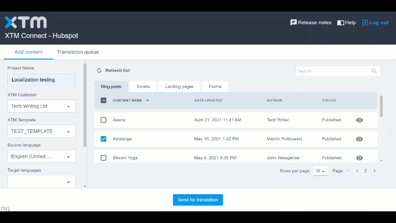 Make content multilingual in minutes