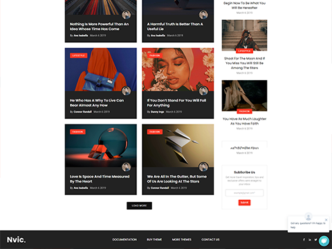 Load More articles button