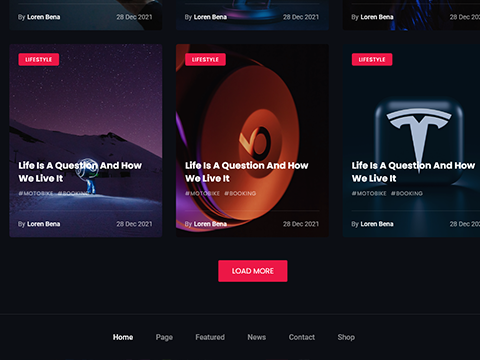 Load More articles button