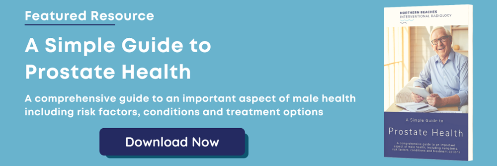 Download our resource, A Simple Guide to Prostate Health