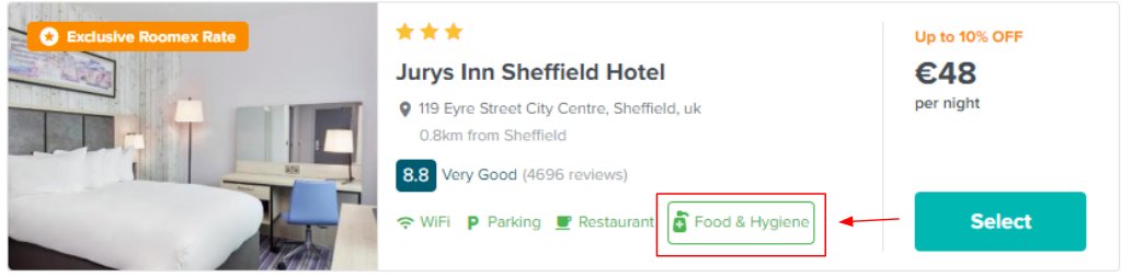 jurys inn clean