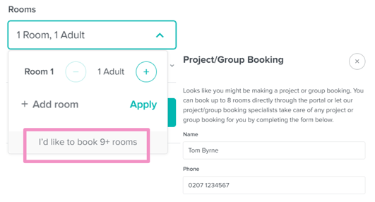 ProjectBookings