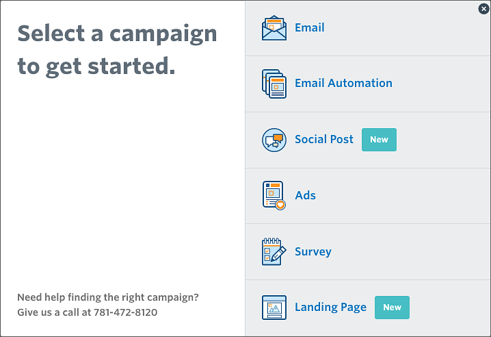  Select a campaign