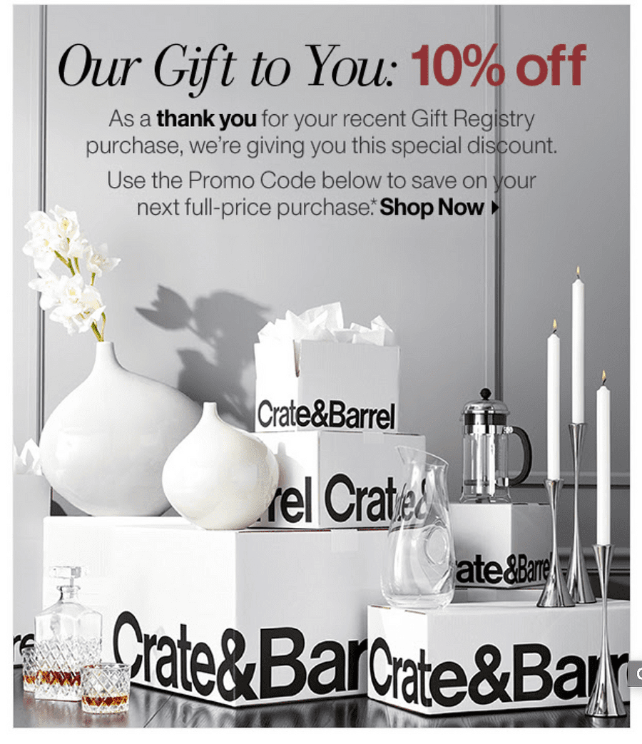  customer loyalty email sample