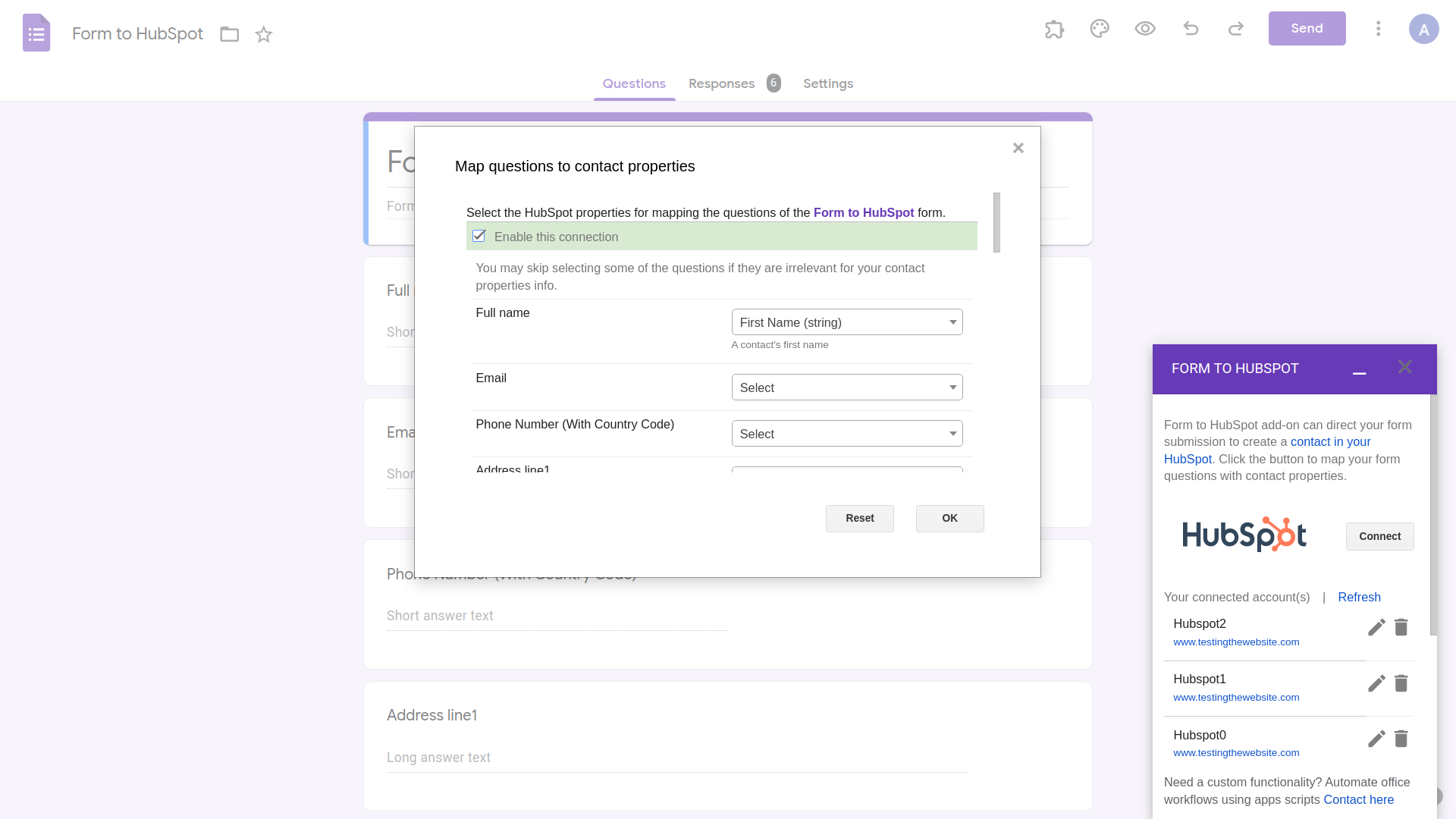 Form to HubSpot HubSpot Integration | Connect Them Today