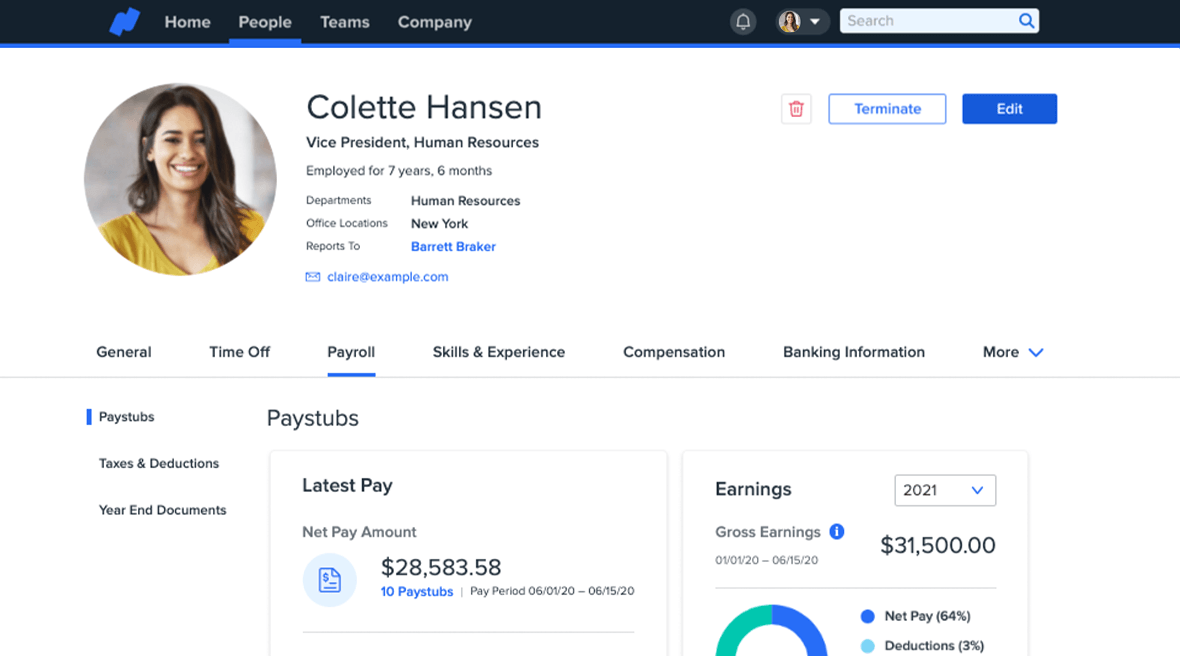 platform overview payroll