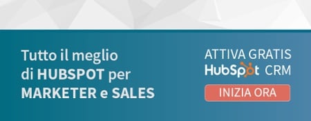 attiva gratis hubspot crm