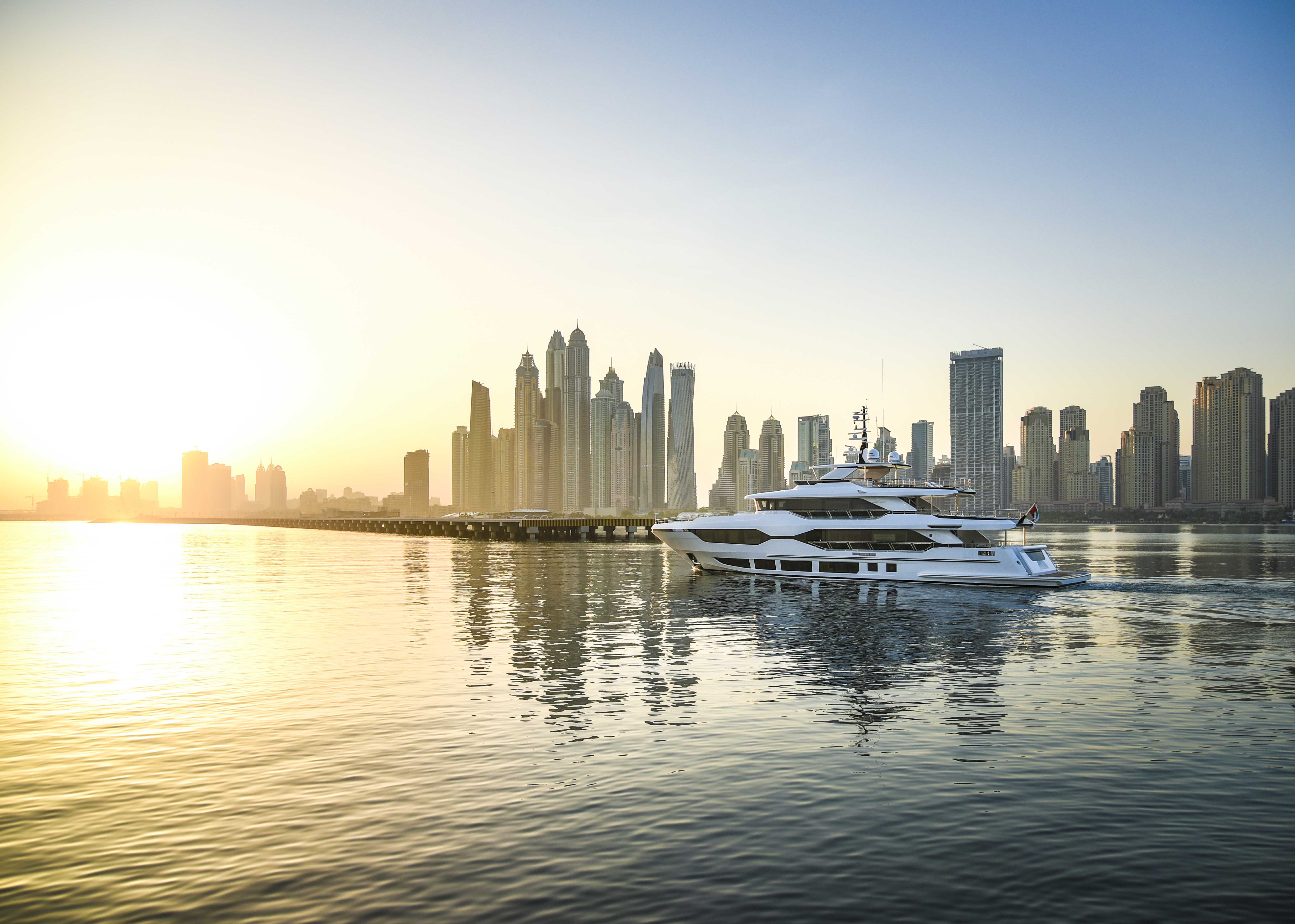 Majesty 120 in Dubai Harbour