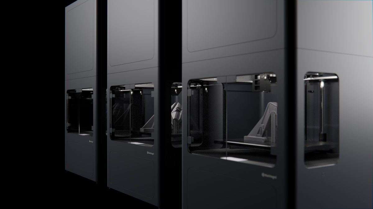 An Image of a series of Markforged Metal X 3D Printers - TPM