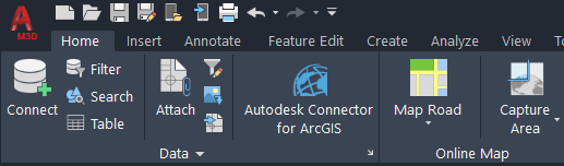 autoCAD toolset toolbar