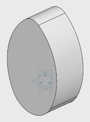 The sweep feature in SOLIDWORKS xDesign.