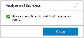 Wall Thickness Analysis - HP Smartstream