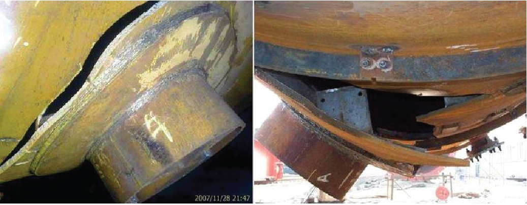 An Image showing bad welds - TPM