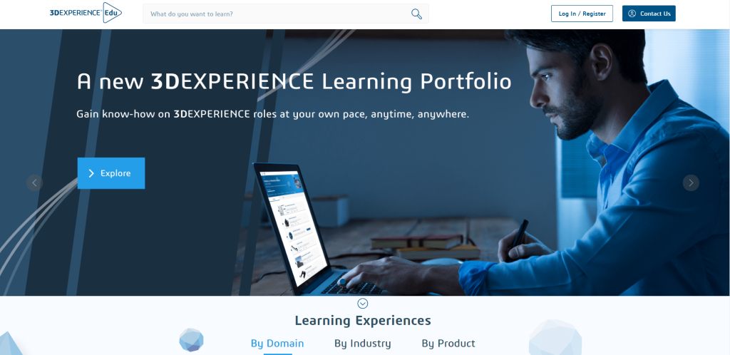 3DEXPERIENCE Edu Home Page