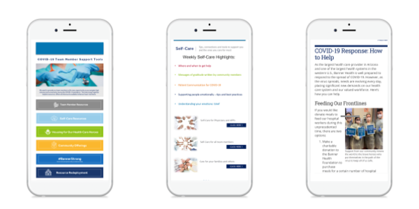 Healthcare Mobi Examples Covid Resources