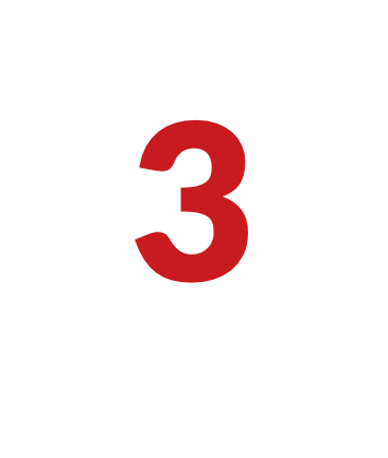 Number 3 Red