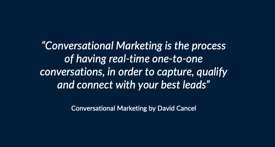 definition of conversation marketing