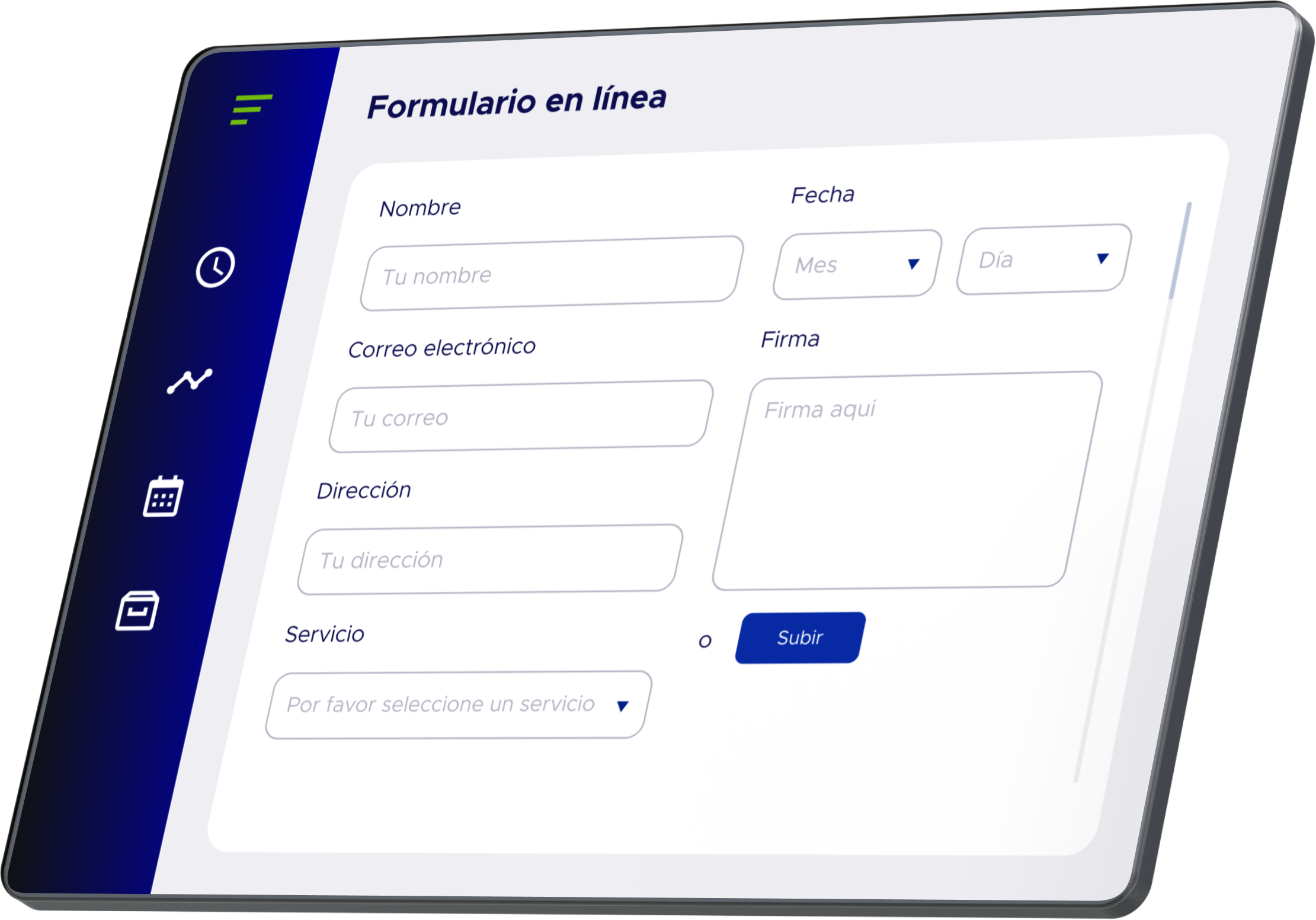 Formularios En Linea Acf Technologies