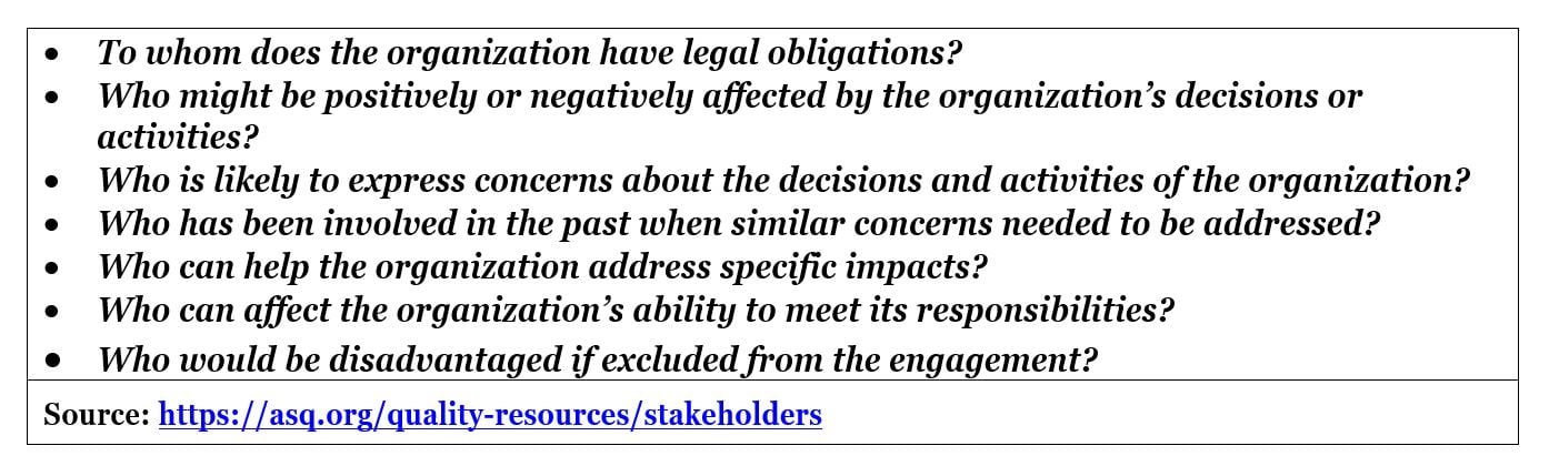 Stakeholder Register 6