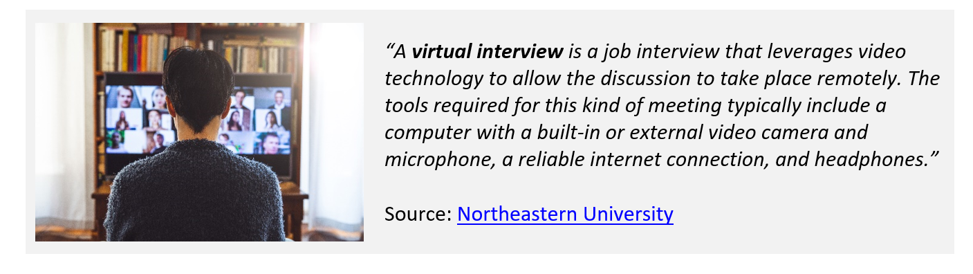 Virtual Interviewing 1