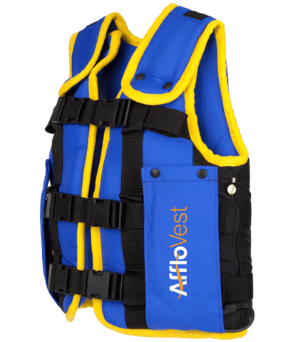 High-frequency oscillating vest
