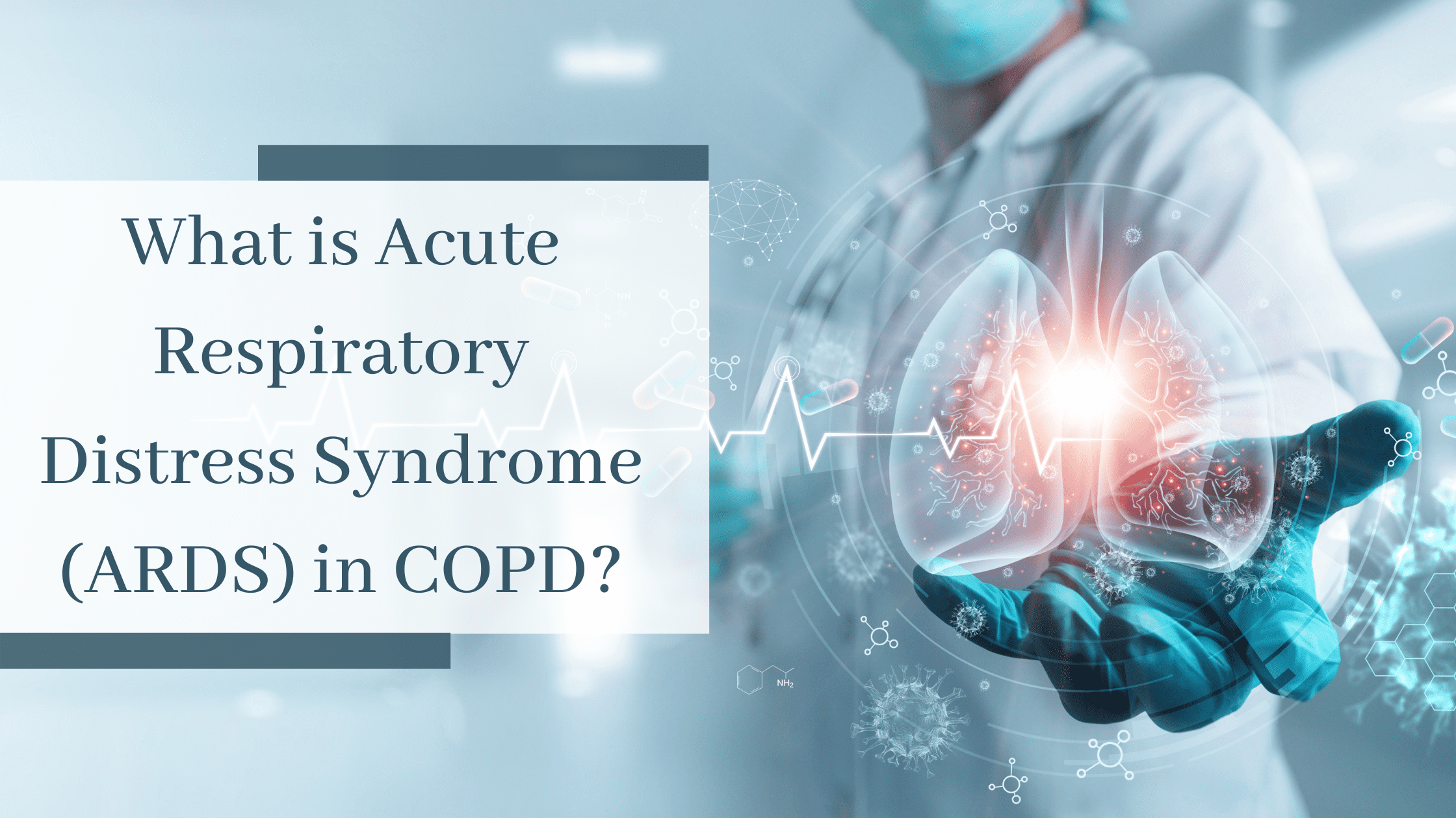What is Acute Respiratory Distress Syndrome (ARDS) in COPD?