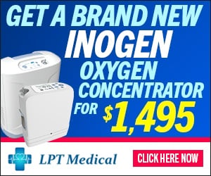 Get a Brand New Inogen Oxygen Concentrator for $1495