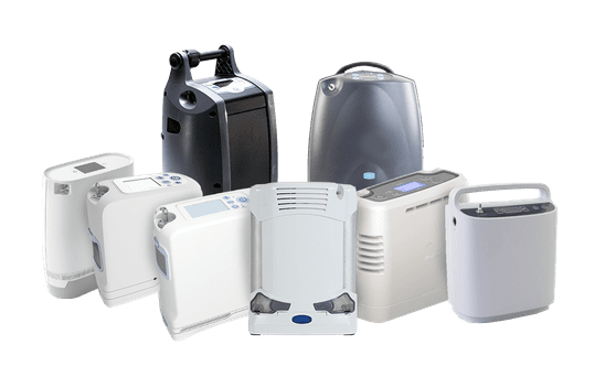 Portable oxygen concentrators
