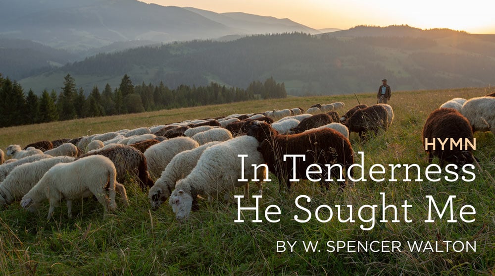 In Tenderness He Sought Me