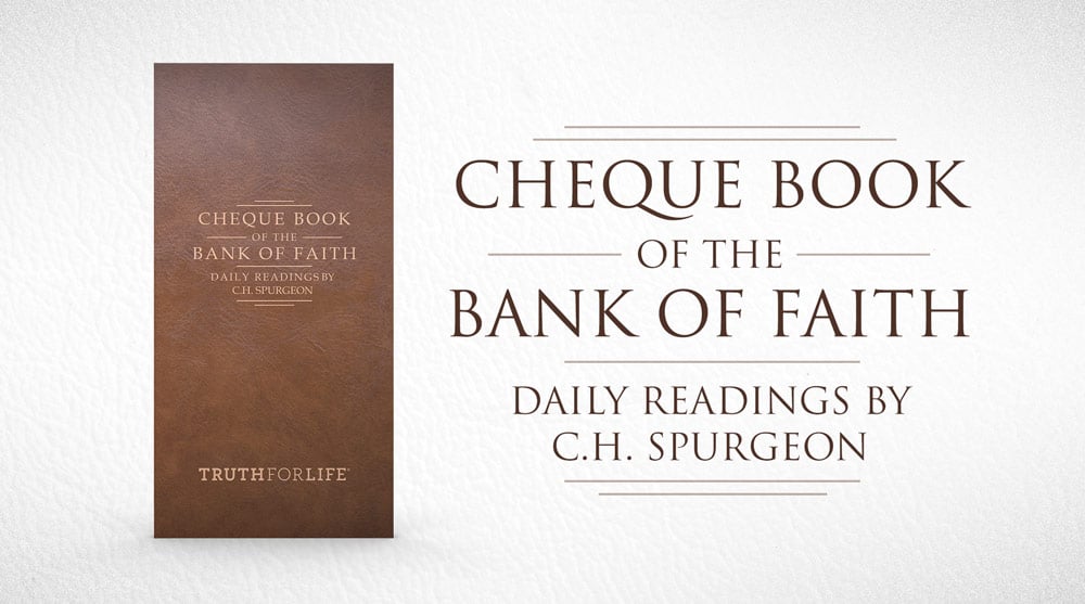 Cheque Book of the Bank of Faith