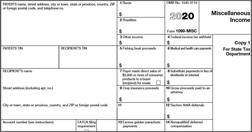 1099 Form 19 Meaning