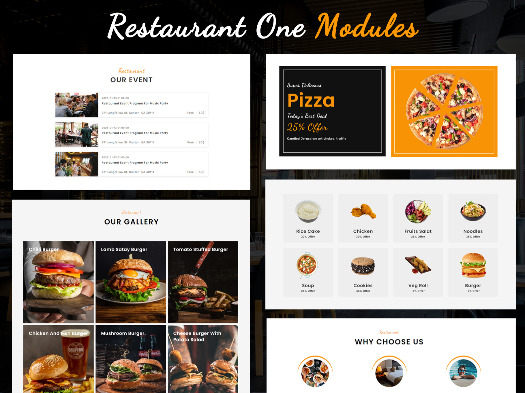Restaurant - Modules