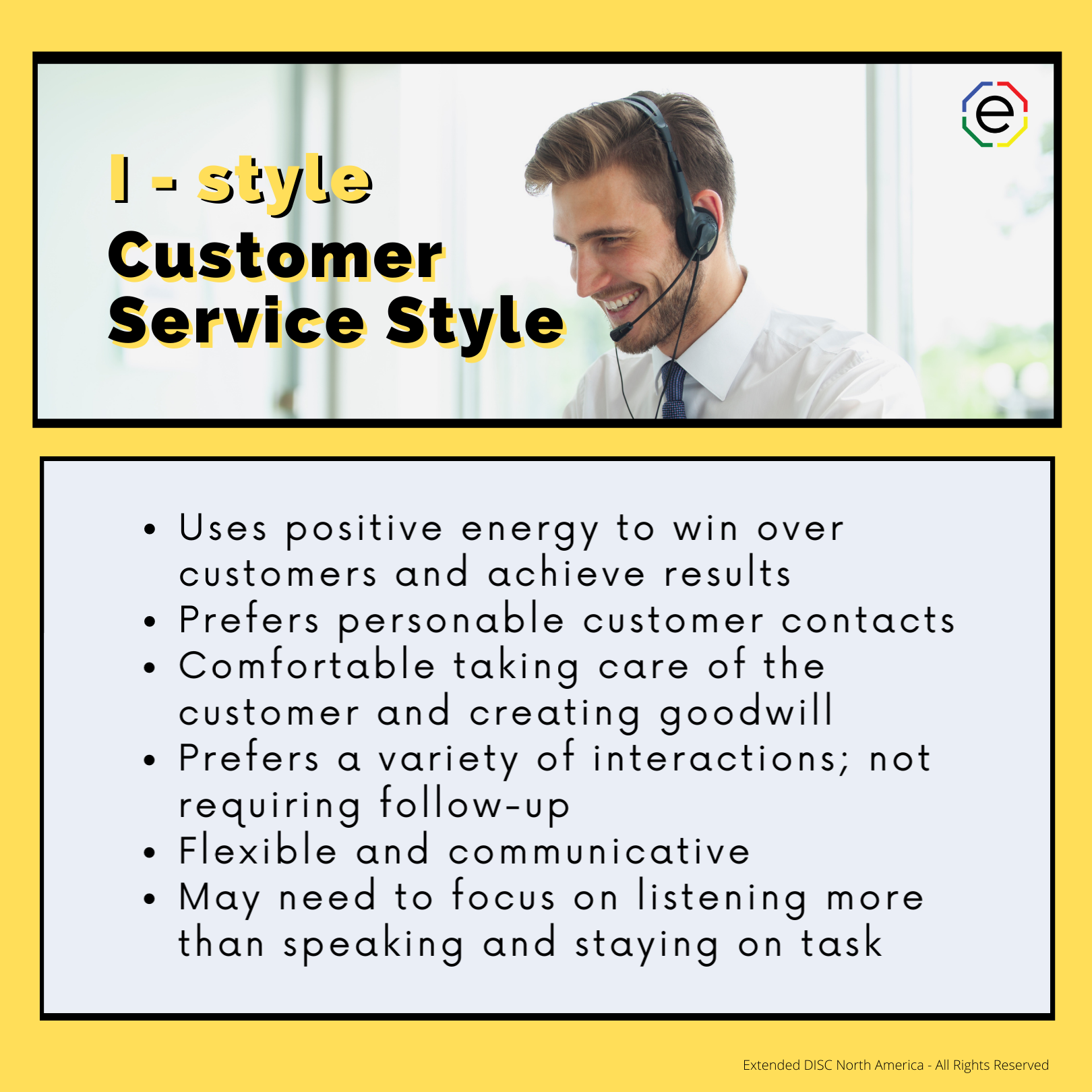 I-style Customer Service Styles