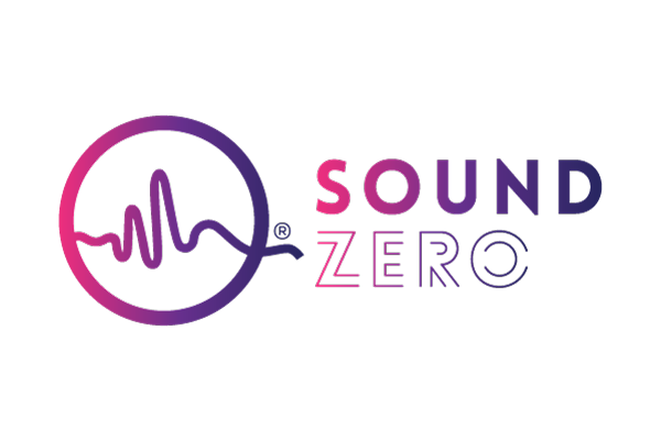 sound zero blank background