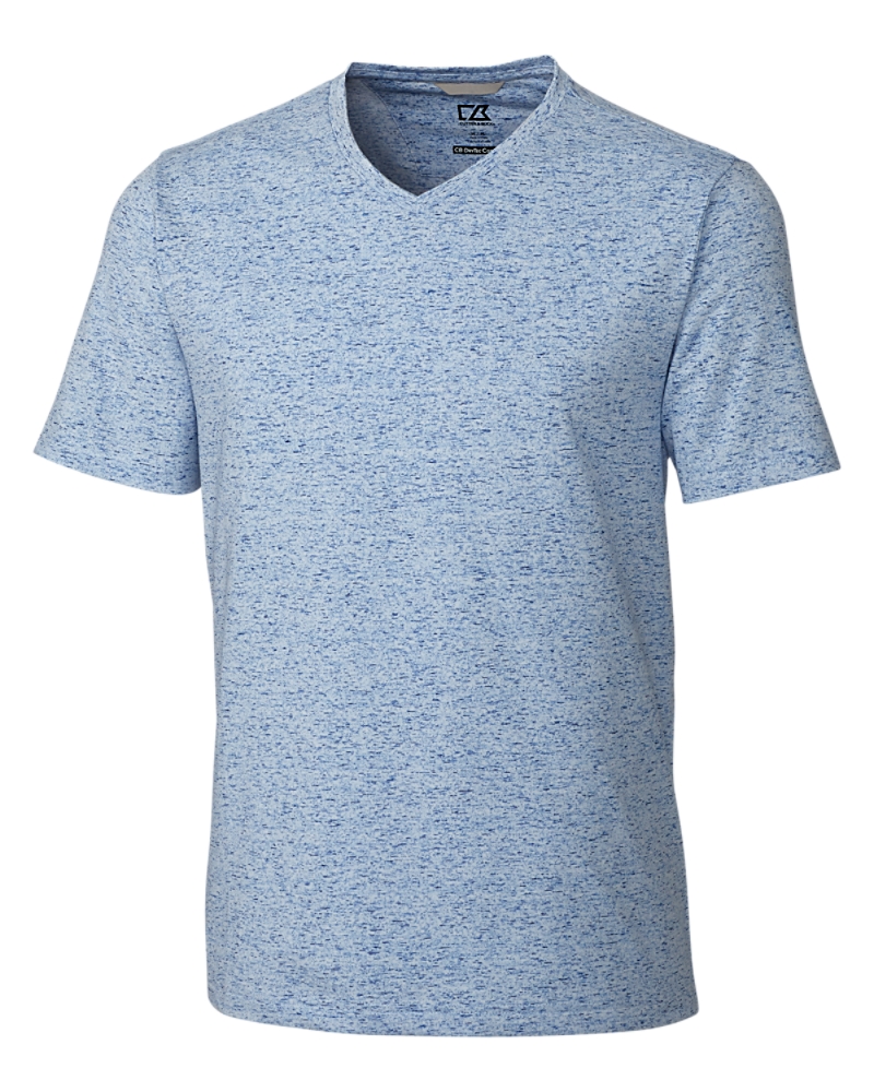 Cutter & Buck Advantage Space-Dye Tee in Blue