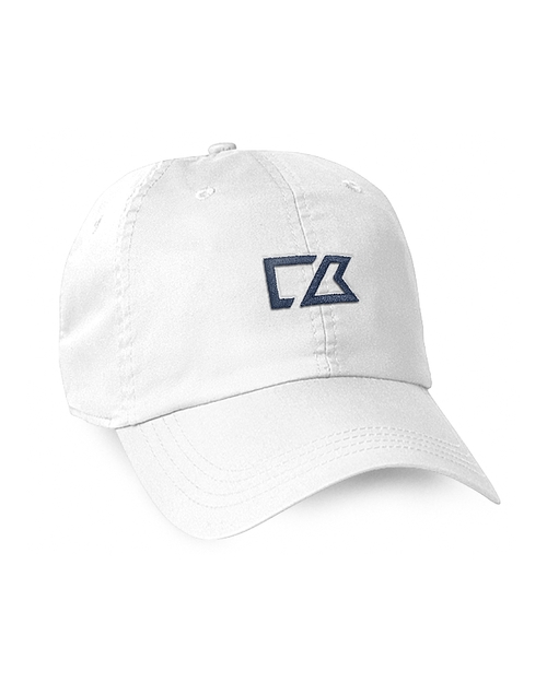 Cutter Buck Pennant Twill Cap in White