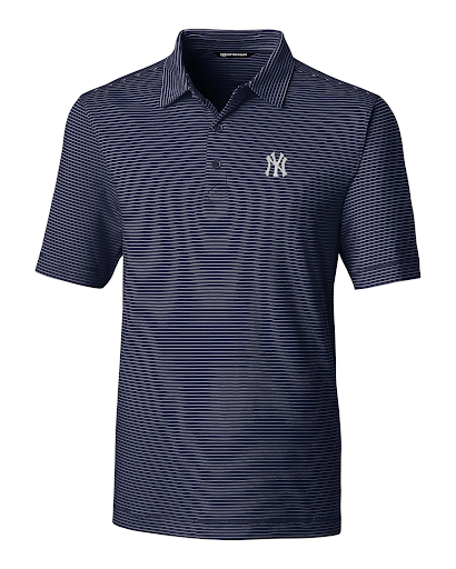 Cutter Buck Yankees Forge Polo Pencil Stripe