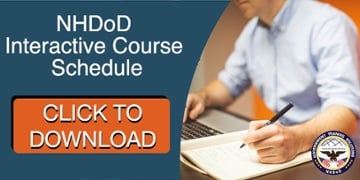 NHDoD Interactive Course Schedule - Click to Download