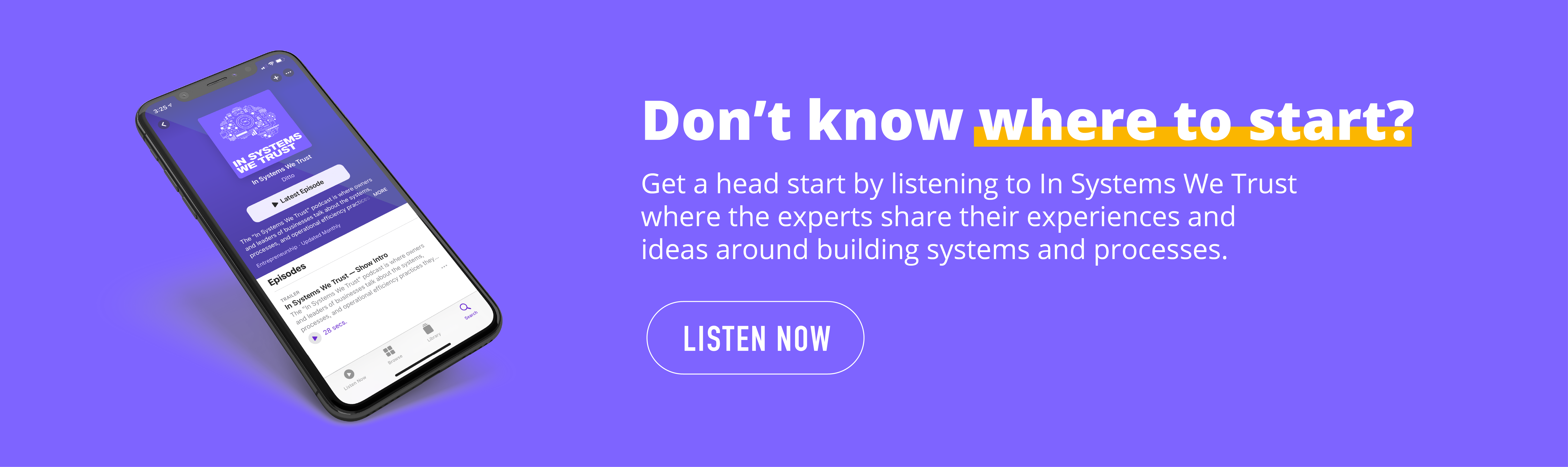 In Systems We Trust Podcast