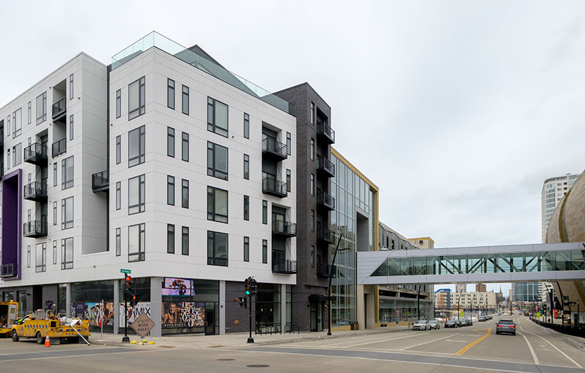 550 Ultra Lofts Luxury Apartments Urban Housing Construction Project